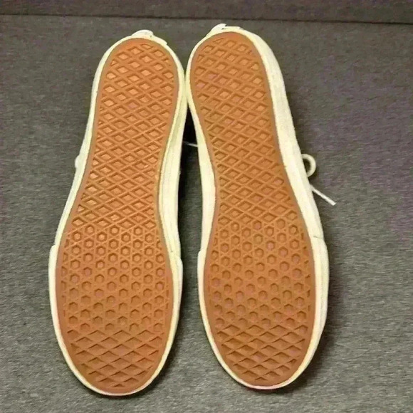 Vans Sk8 Hi TC6D Woven Flower Black White Skateboard Shoes Mens 9.5/Womens 11 - Picture 12 of 15